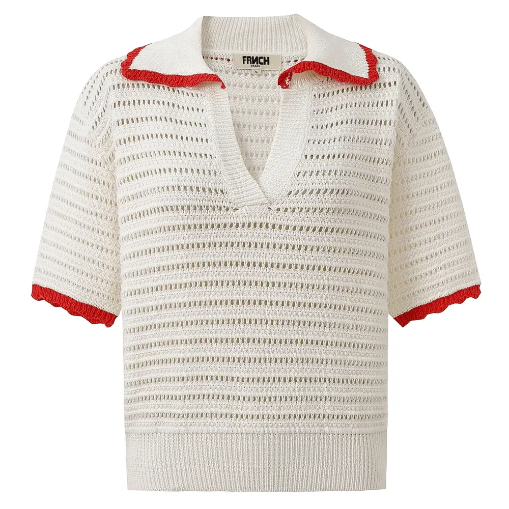 FRNCH Caina Cream Sweater